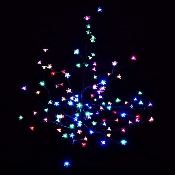 Drzewo LED multikolor